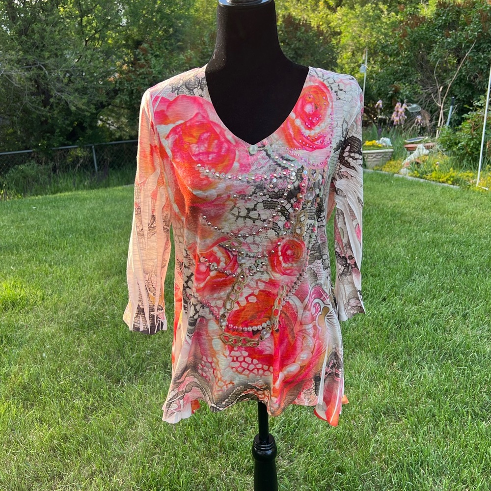 Medium Long sleeve V-neck tunic by Style & CO.